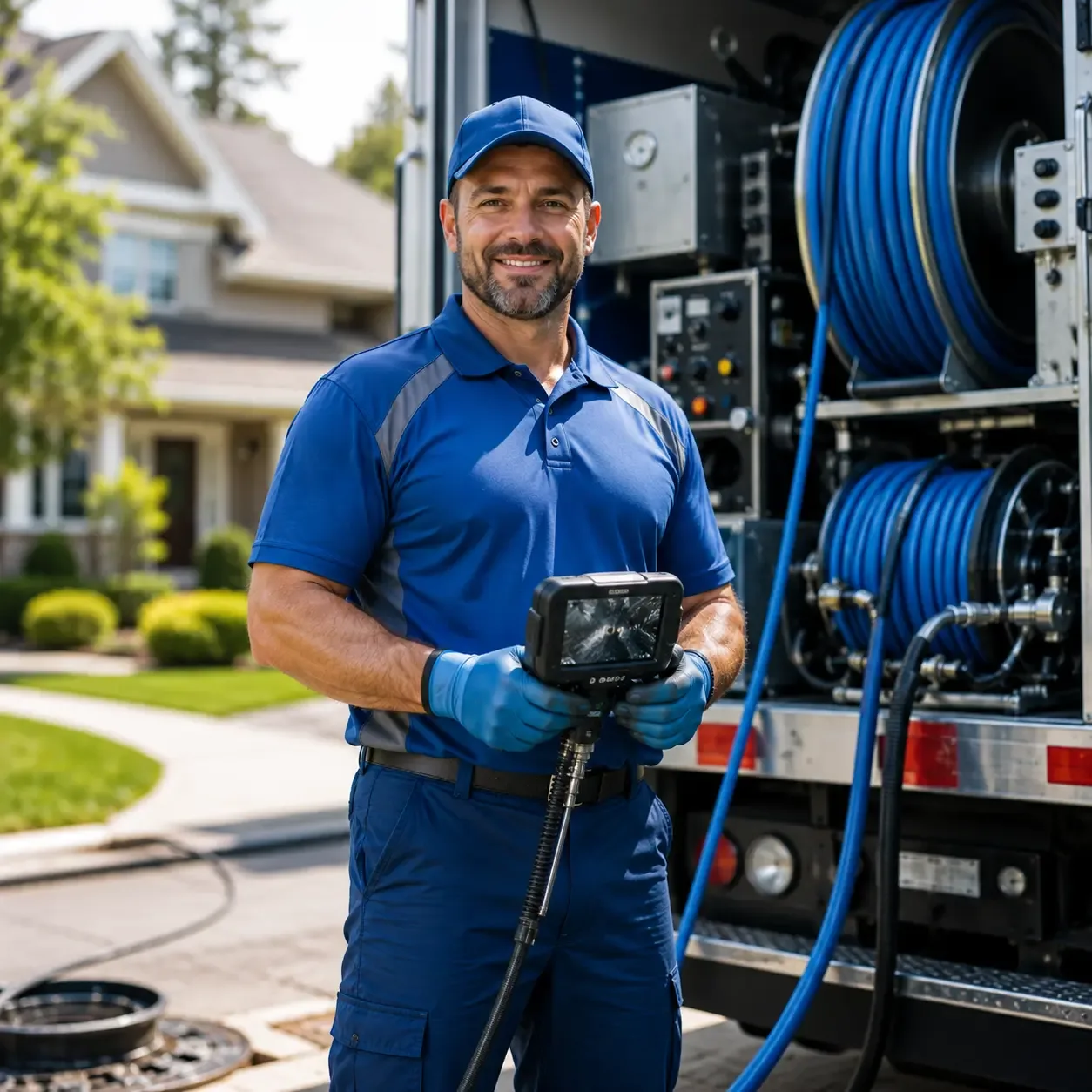 Local outdoor drain cleaning specialists in Memphis, NY